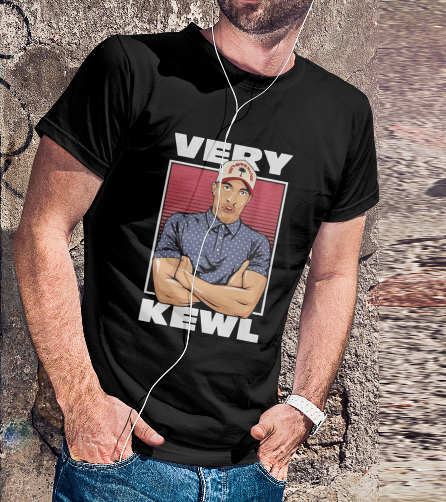 Very Kewl PE Guy Palm Tree Hat T-Shirt