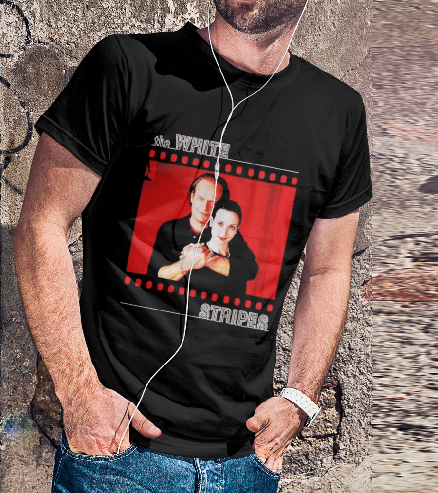 The White Stripes Black Math Kelsey Grammer Frasier Spoof T-Shirt