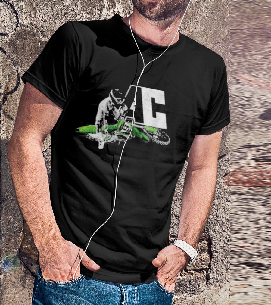 Kawasaki Adam Cianciarulo AC Motocross Racing T-Shirt