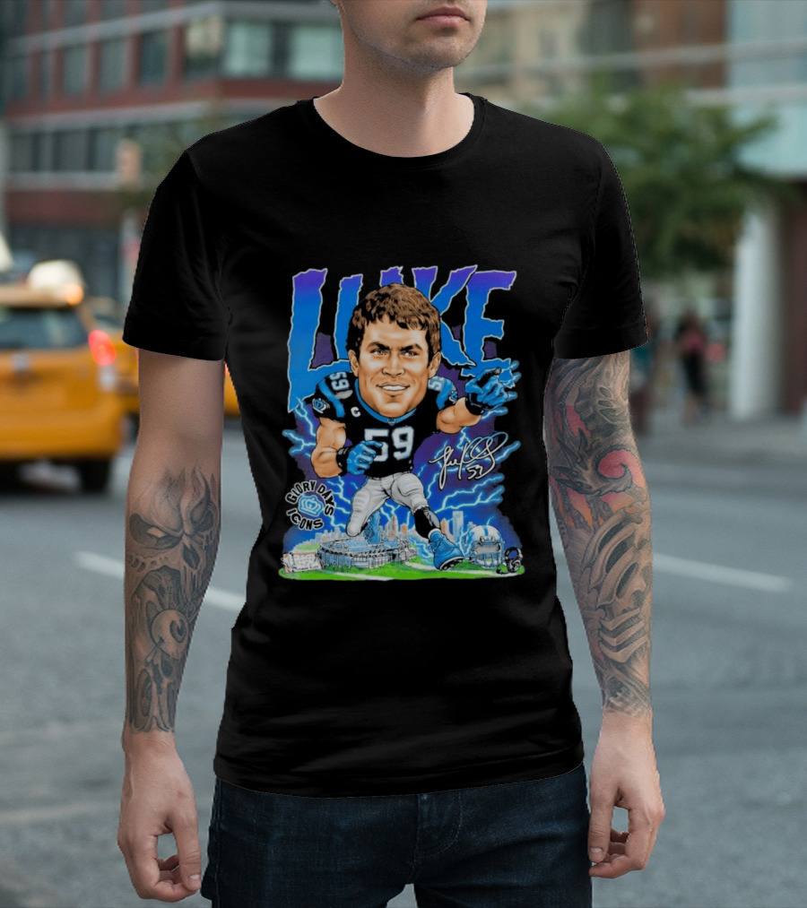 Glory Days Icons Luke 59 Football Legend T-Shirt