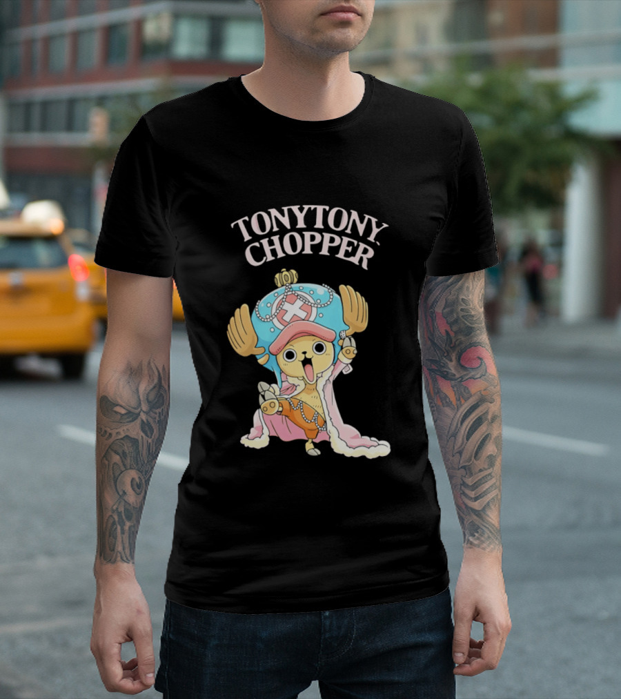 Tony Tony Chopper One Piece Anime Manga Character Fan T-Shirt