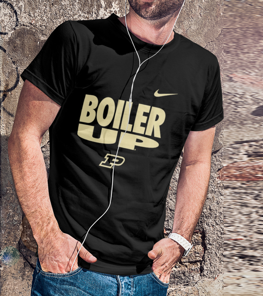 Purdue Boilermakers Boiler Up Nike P T-Shirt