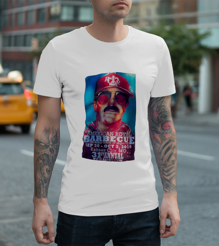 Dale Earnhardt American Royal Barbecue 2010 Kansas City Sep 30 Oct 3 31st Annual T-Shirt