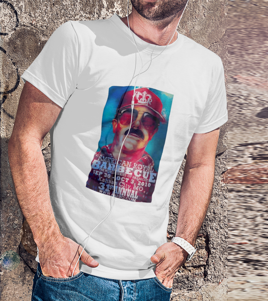 Dale Earnhardt American Royal Barbecue 2010 Kansas City Sep 30 Oct 3 31st Annual T-Shirt