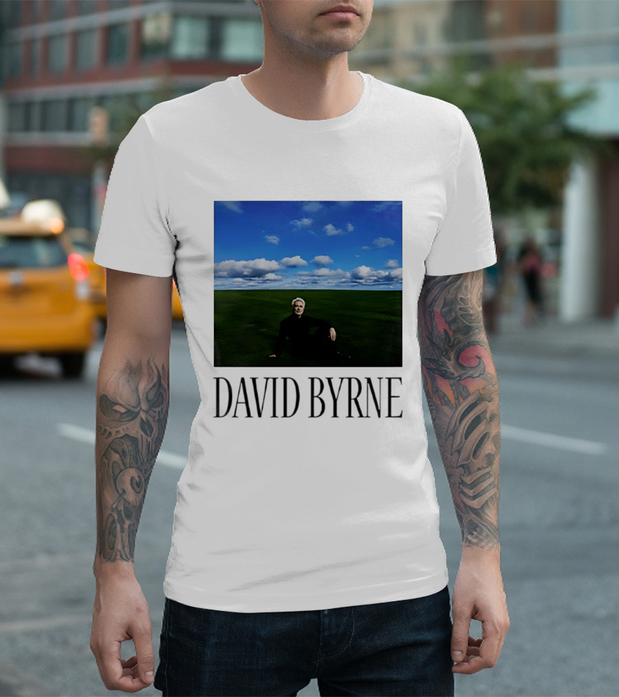 David Byrne Windows Wallpaper Meme T-Shirt