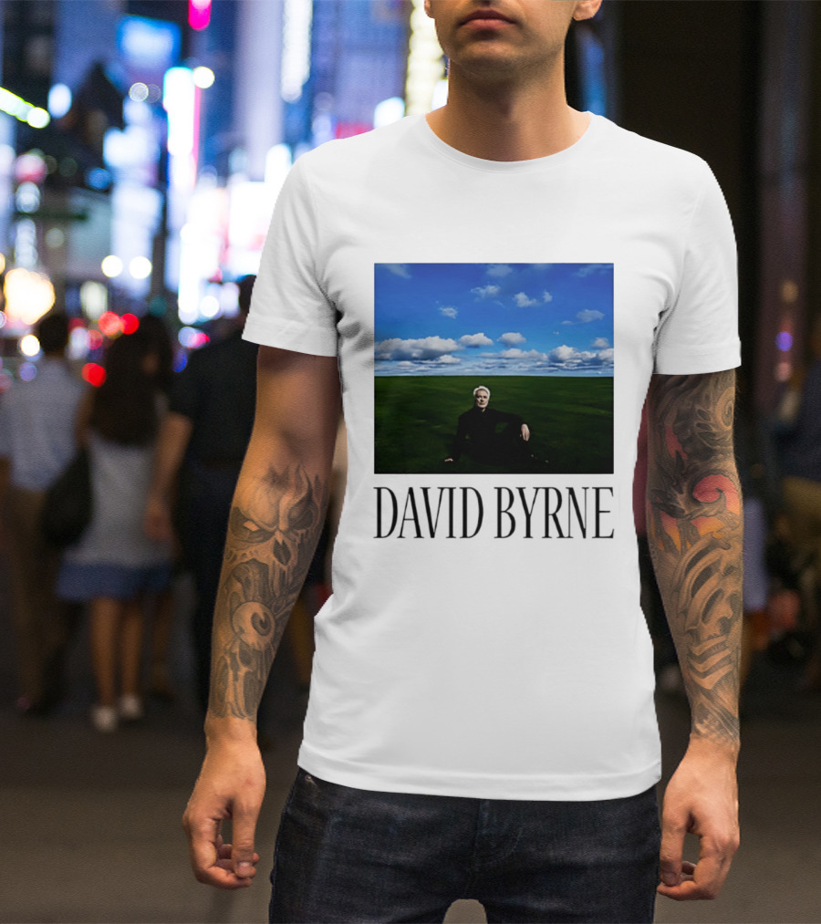 David Byrne Windows Wallpaper Meme T-Shirt