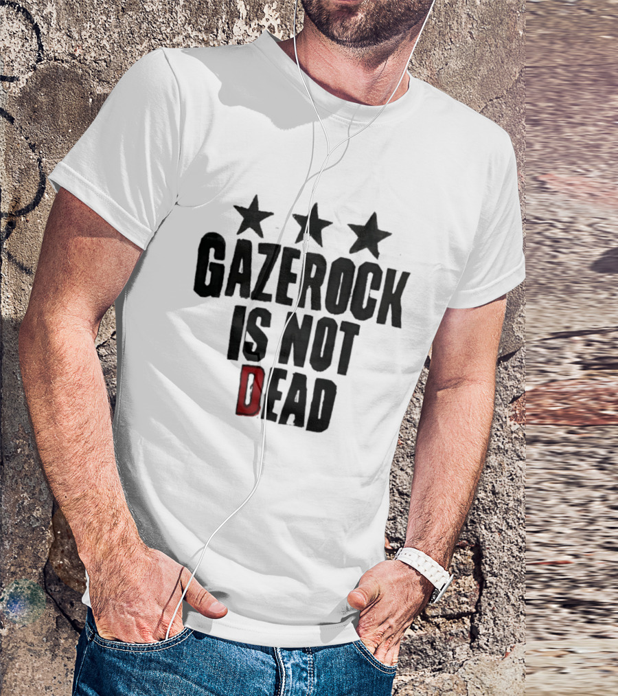 Gazerock Is Not Dead Stars T-Shirt