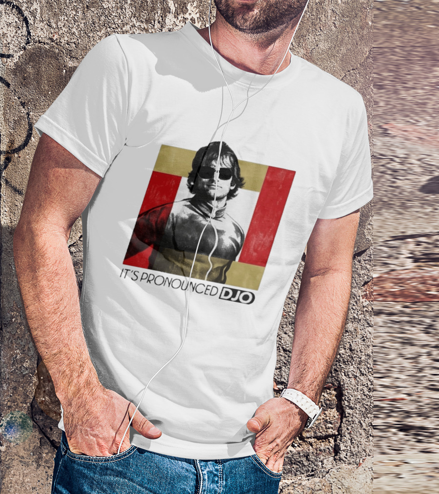 It's Pronounced Djo With Retro Style Sunglasses T-Shirt