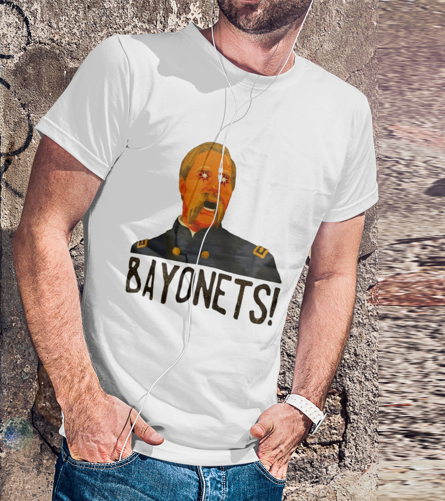 Bayonets Joshua Chamberlain Gettysburg Civil War T-Shirt