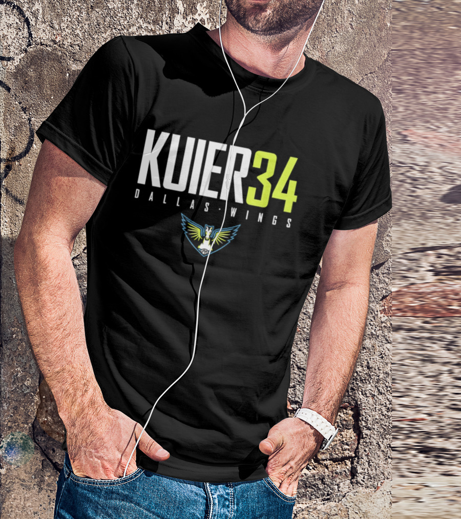 Kuier 34 Dallas Wings 2026 WNBA T-Shirt