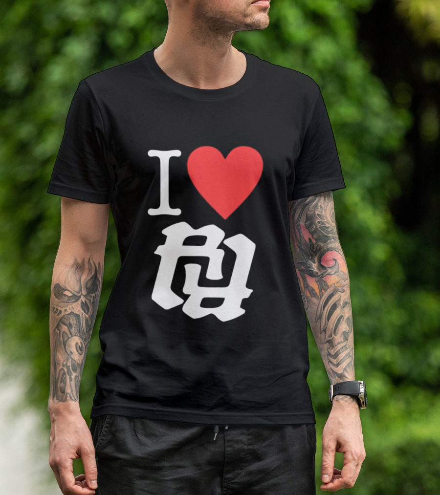 I Heart RR White T-Shirt