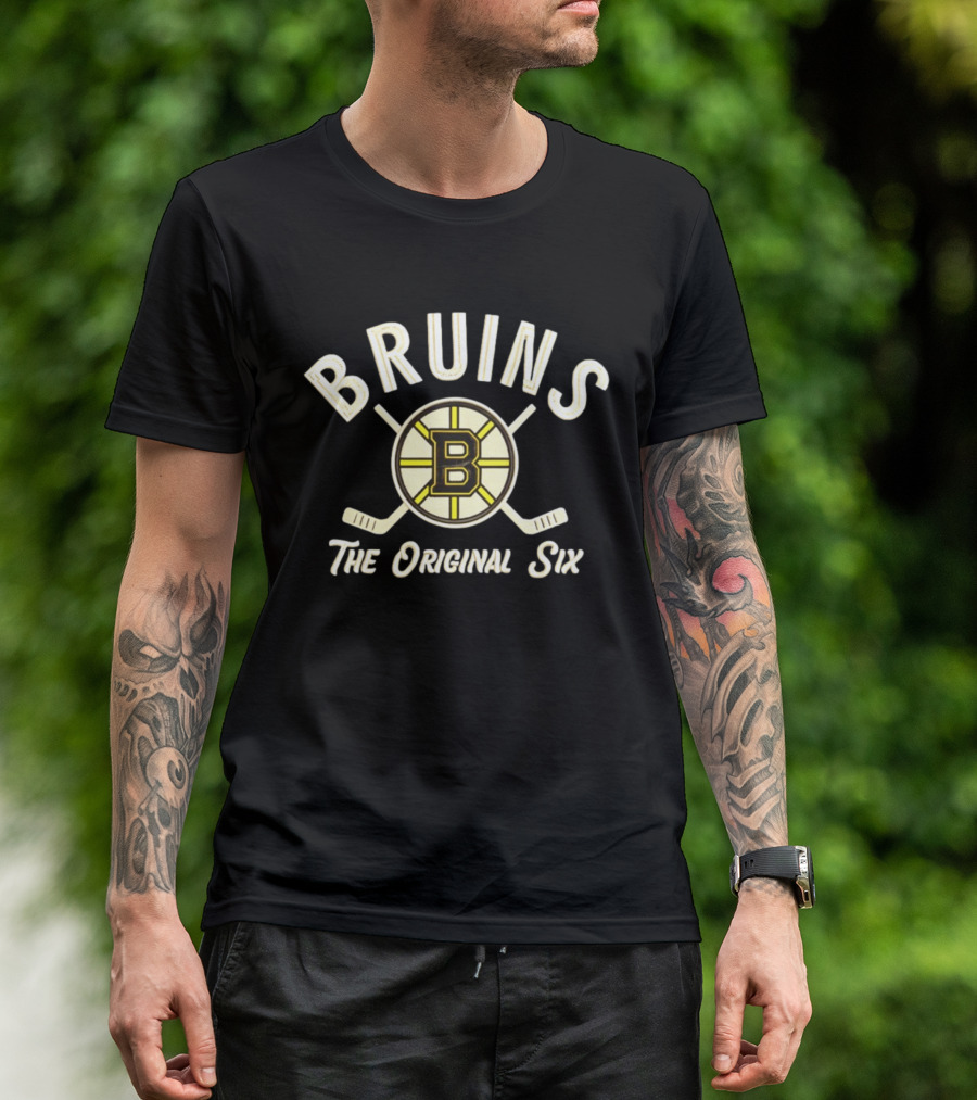 Bruins The Original Six NHL Hockey Team T-Shirt