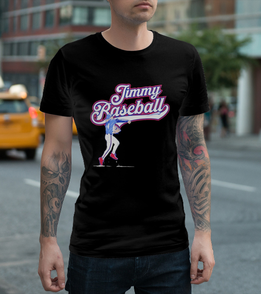 Jimmy Baseball Atlanta Braves MLB Season 2026 Jim Jarvis T-Shirt