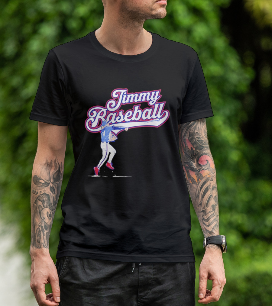 Jimmy Baseball Atlanta Braves MLB Season 2026 Jim Jarvis T-Shirt