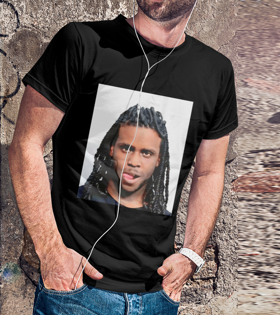 Chief Keef Shot Photo Dreadlocks Tongue Out T-Shirt
