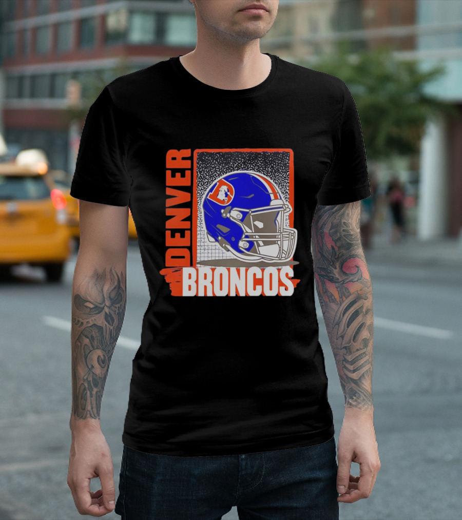 Denver Broncos 2026 Season Helmet T-Shirt