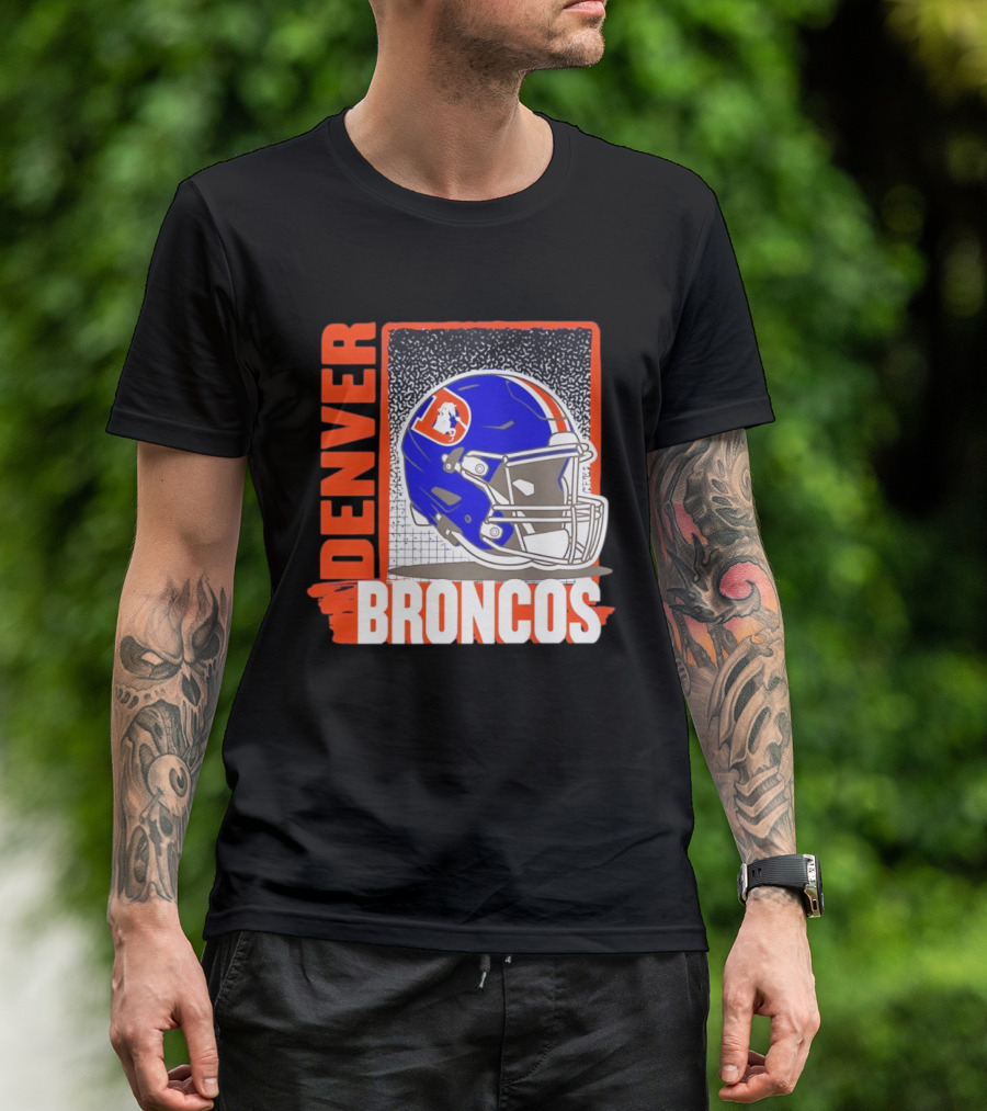 Denver Broncos 2026 Season Helmet T-Shirt