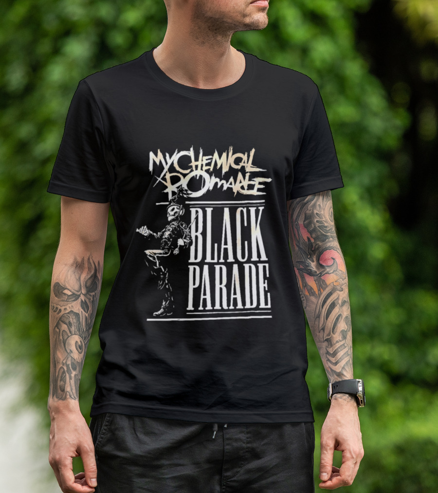 My Chemical Romance Black Parade Skeleton Marching Band T-Shirt