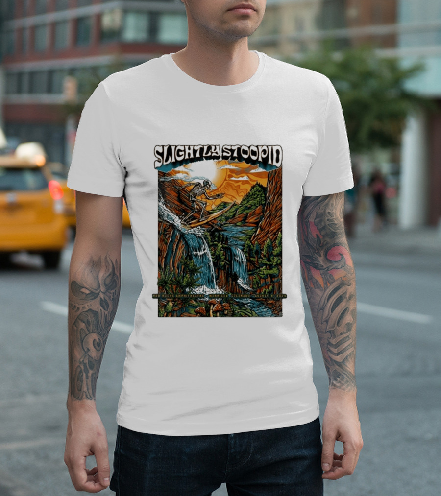 Slightly Stoopid Red Rocks Amphitheatre Morrison Colorado August 8 2026 T-Shirt