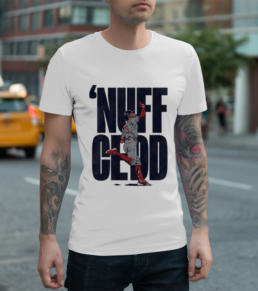 Nuff Cedd Ceddanne Rafaela Boston Baseball 2026 MLB Season T-Shirt