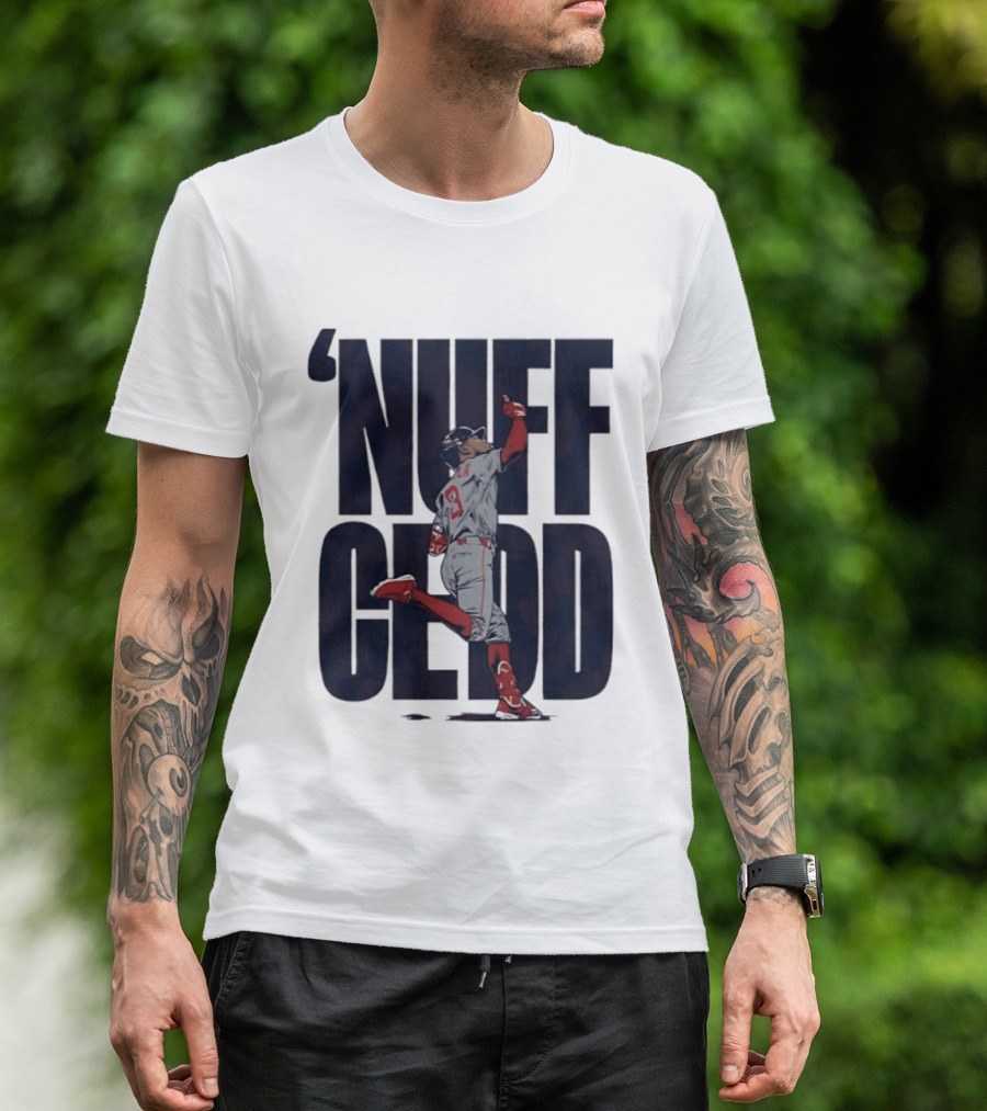 Nuff Cedd Ceddanne Rafaela Boston Baseball 2026 MLB Season T-Shirt