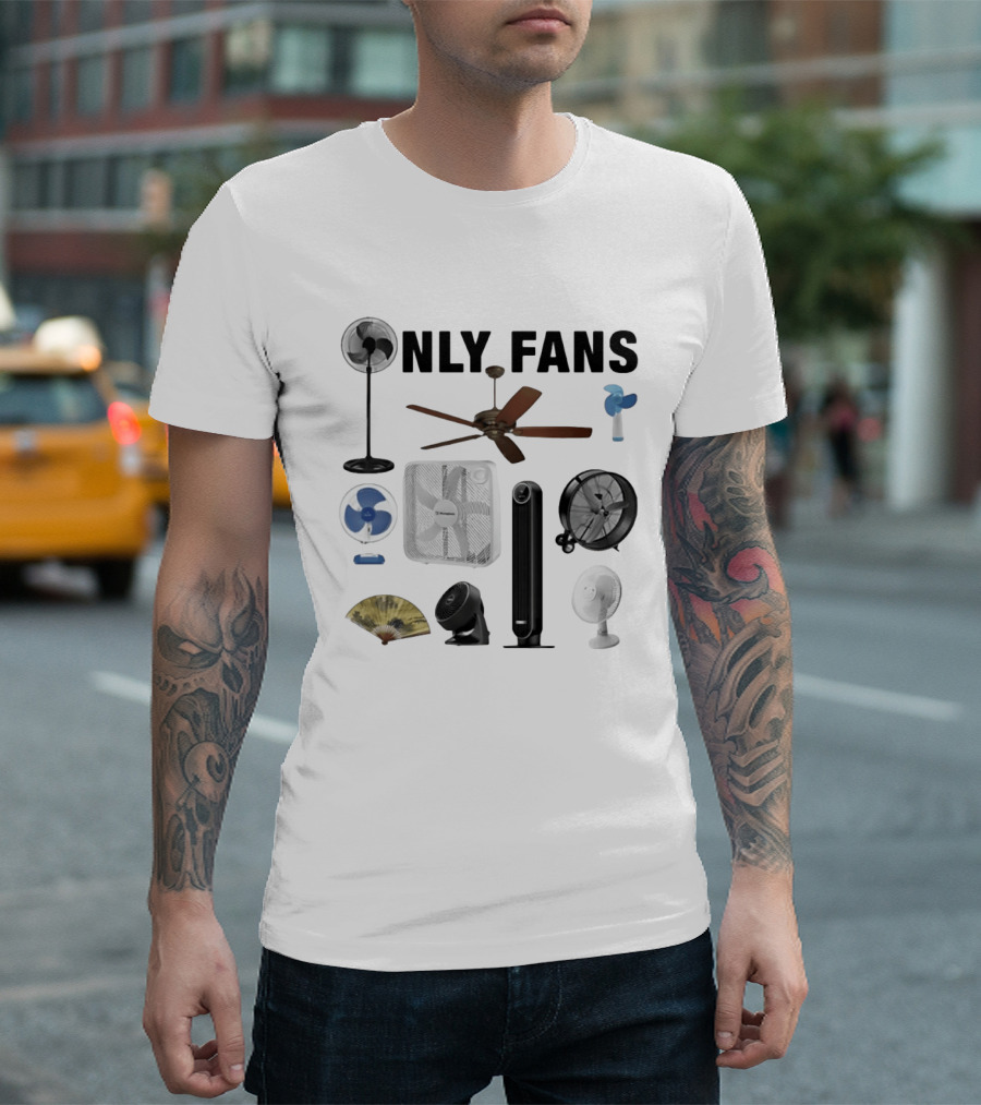 Only Fans Assorted Fan Types Meme Collection T-Shirt