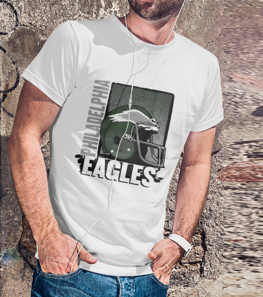 Philadelphia Eagles 2026 Season Helmet Football T-Shirt