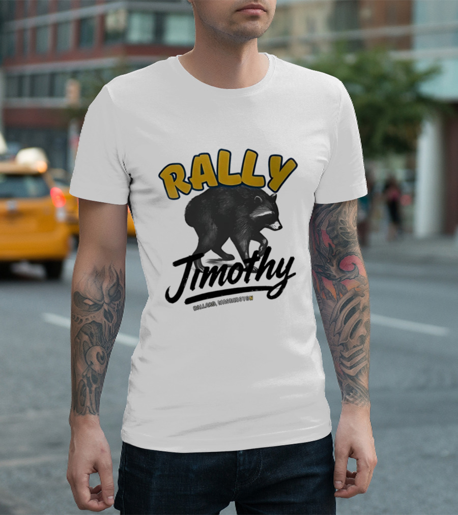 Rally Jimothy Ballard Washington Bear T-Shirt