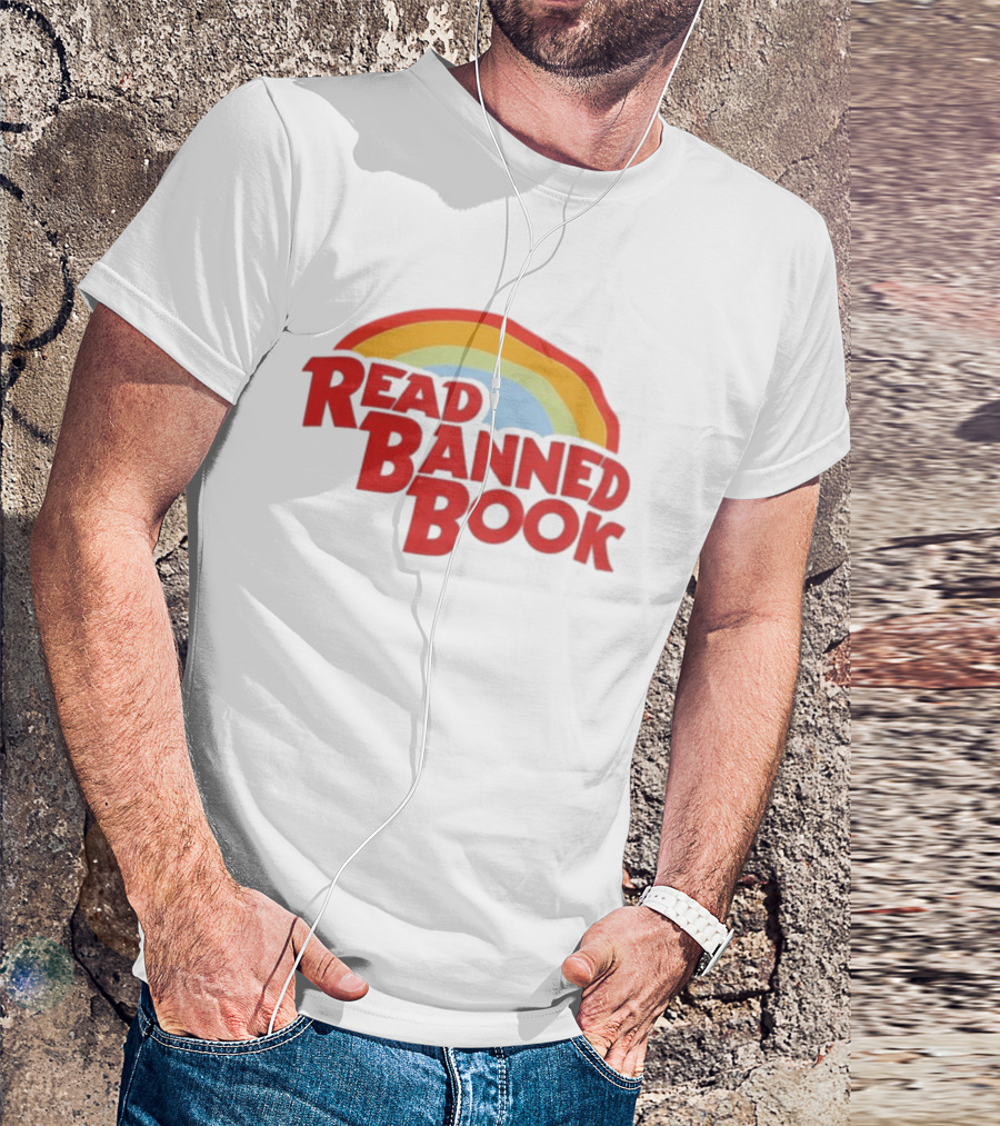 Read Banned Book Rainbow T-Shirt
