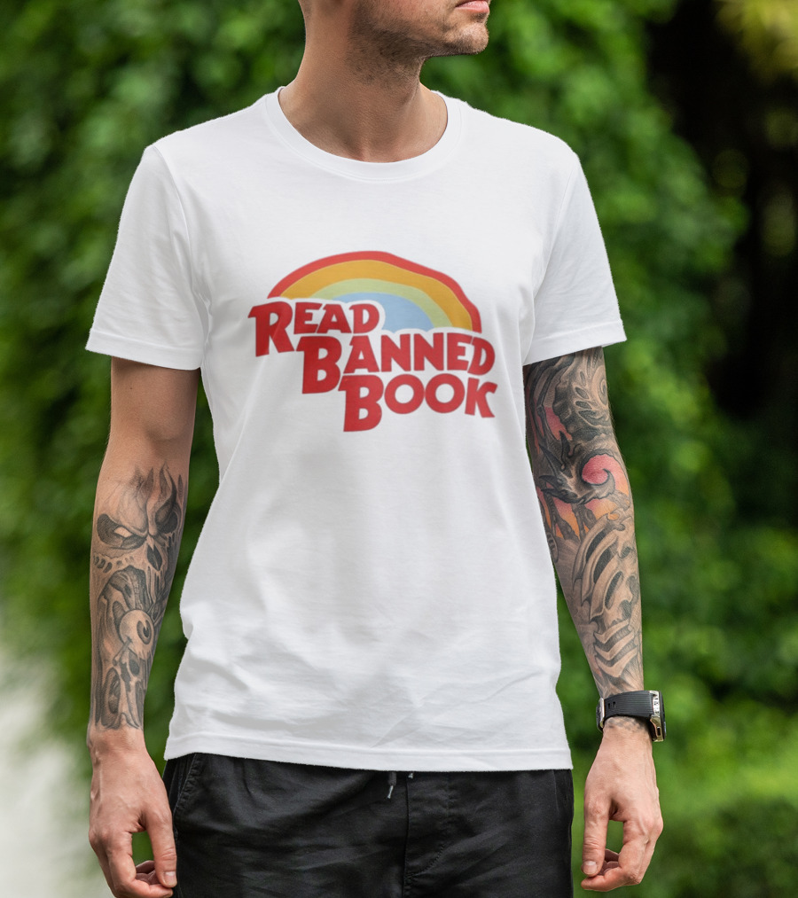 Read Banned Book Rainbow T-Shirt