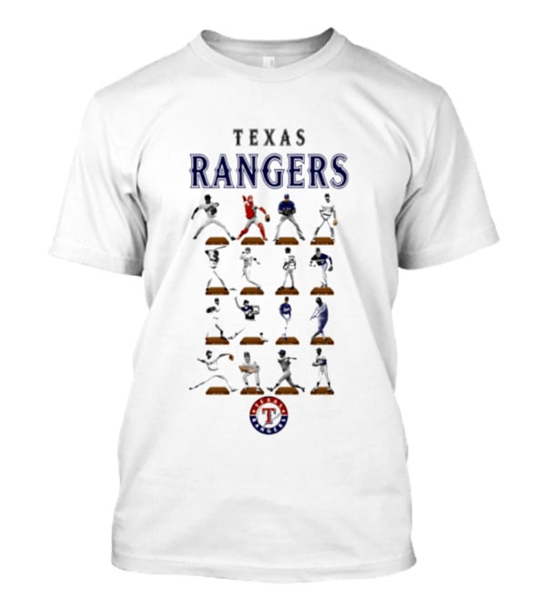 Texas Rangers Baseball Legends Hall Of Fame Moments MLB T-Shirt