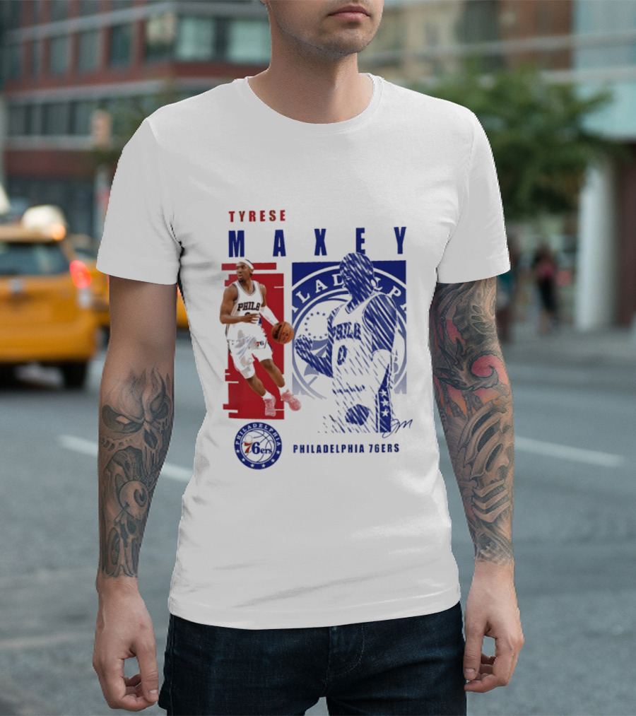 Tyrese Maxey Philadelphia 76ers NBA Highlights 2026 T-Shirt