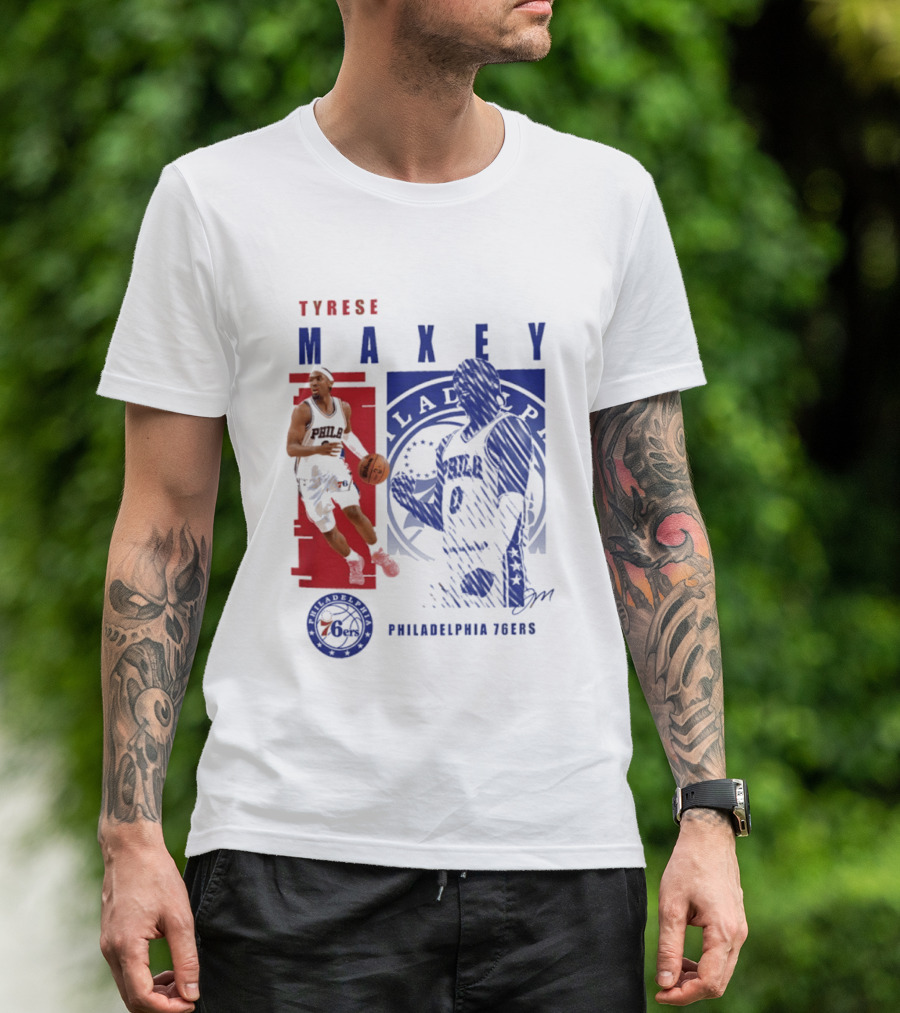 Tyrese Maxey Philadelphia 76ers NBA Highlights 2026 T-Shirt