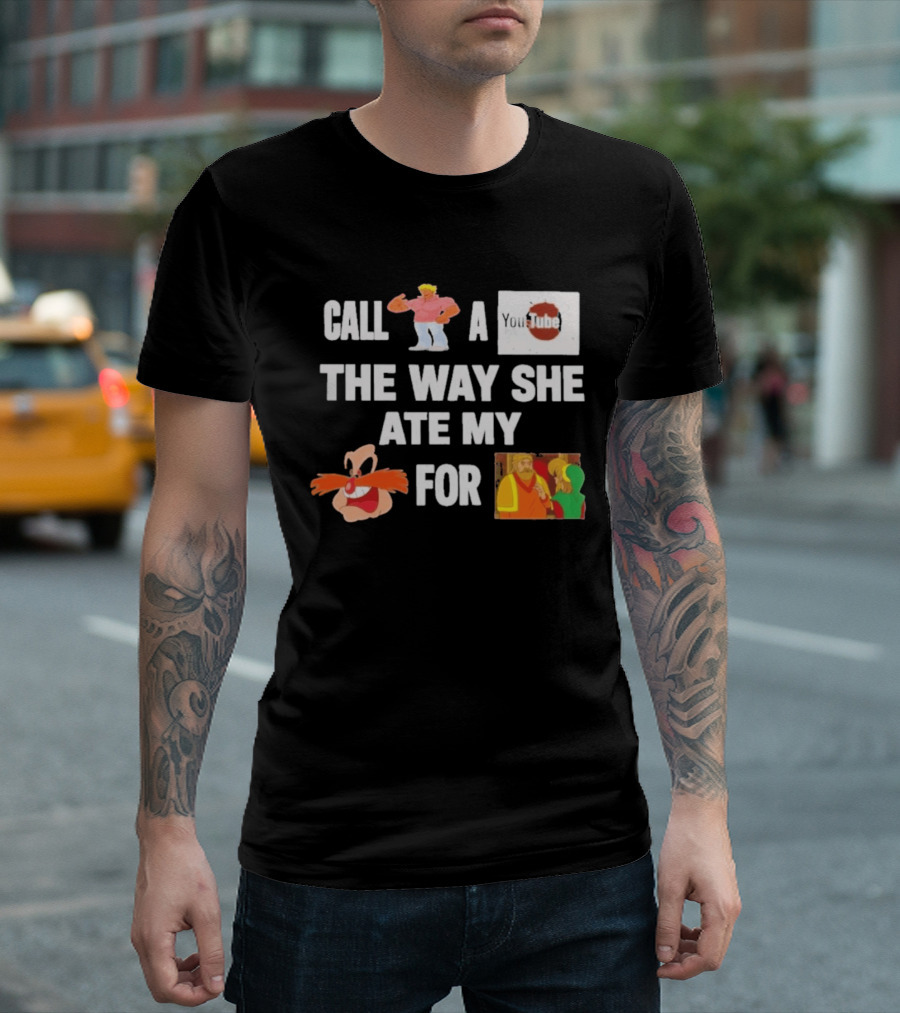 Call Yo Mama Youtube Poop The Way She Ate My Pingas For Dinner T-Shirt