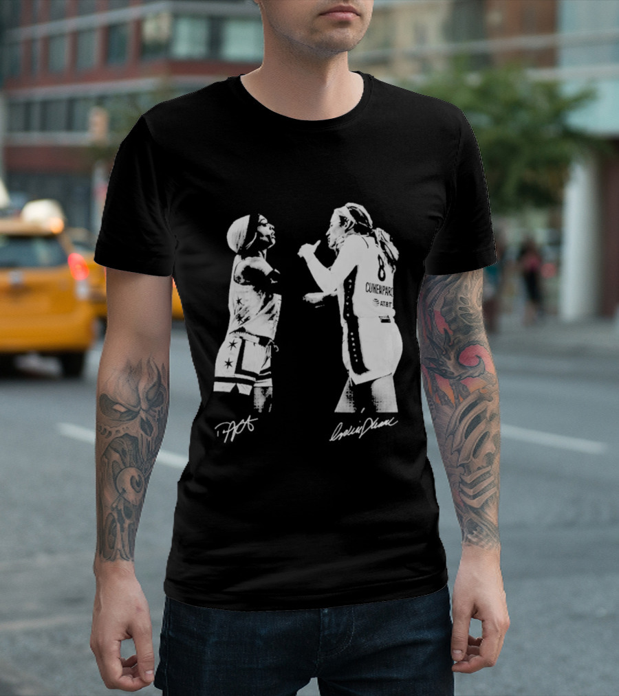 Sophie Cunningham DiJonai Is Dirty Rivalry Basketball Players Signature T-Shirt