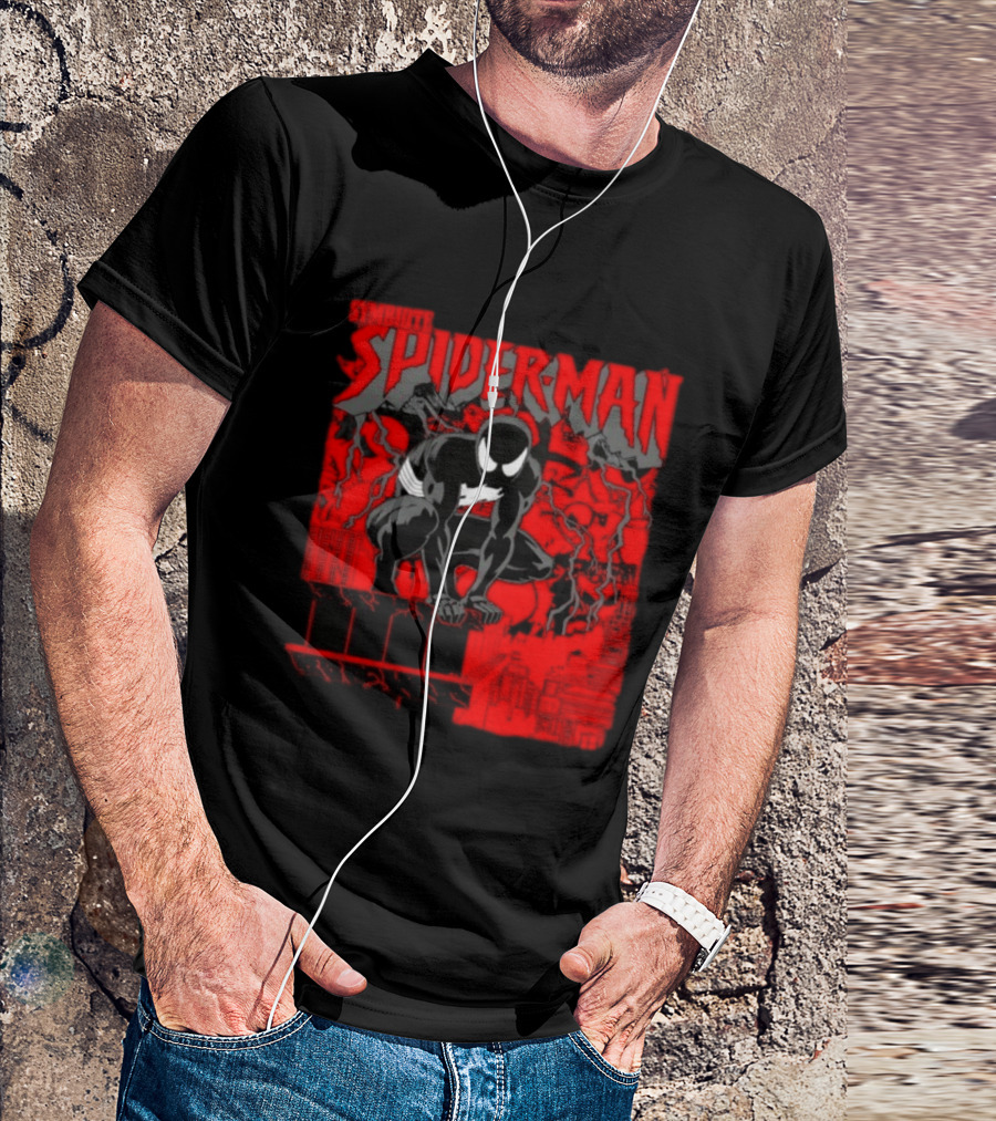 Symbiote Spider Man Marvel Venom Black Suit Comic T-Shirt
