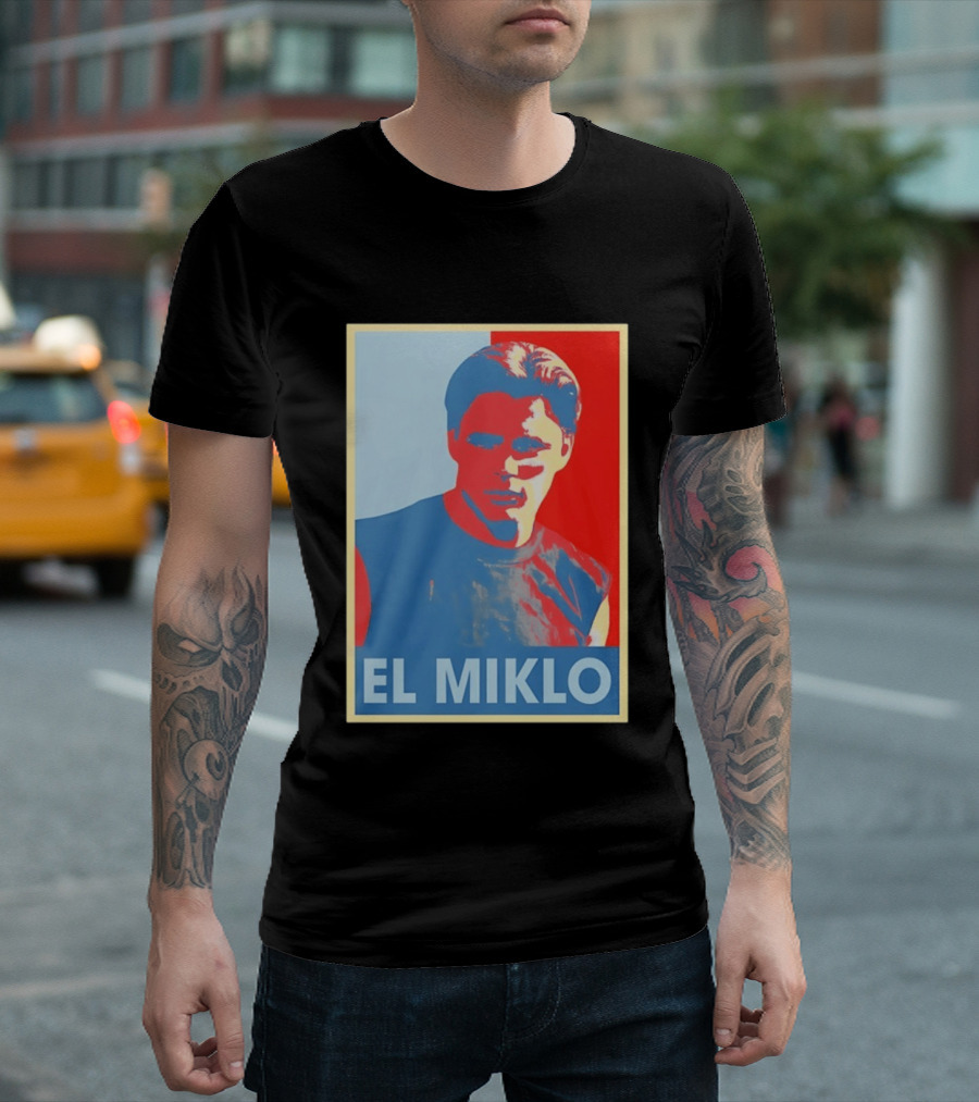 El Miklo Blood In Blood Out Style Chicano Cinema T-Shirt