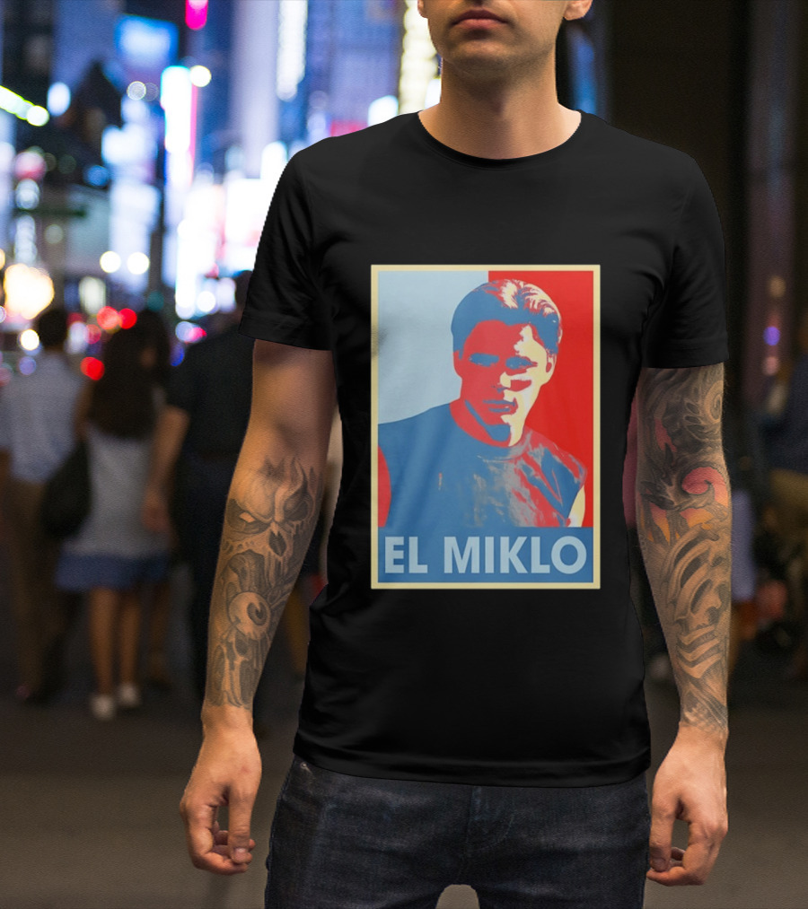 El Miklo Blood In Blood Out Style Chicano Cinema T-Shirt