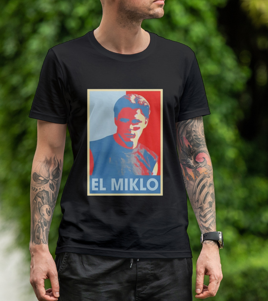 El Miklo Blood In Blood Out Style Chicano Cinema T-Shirt