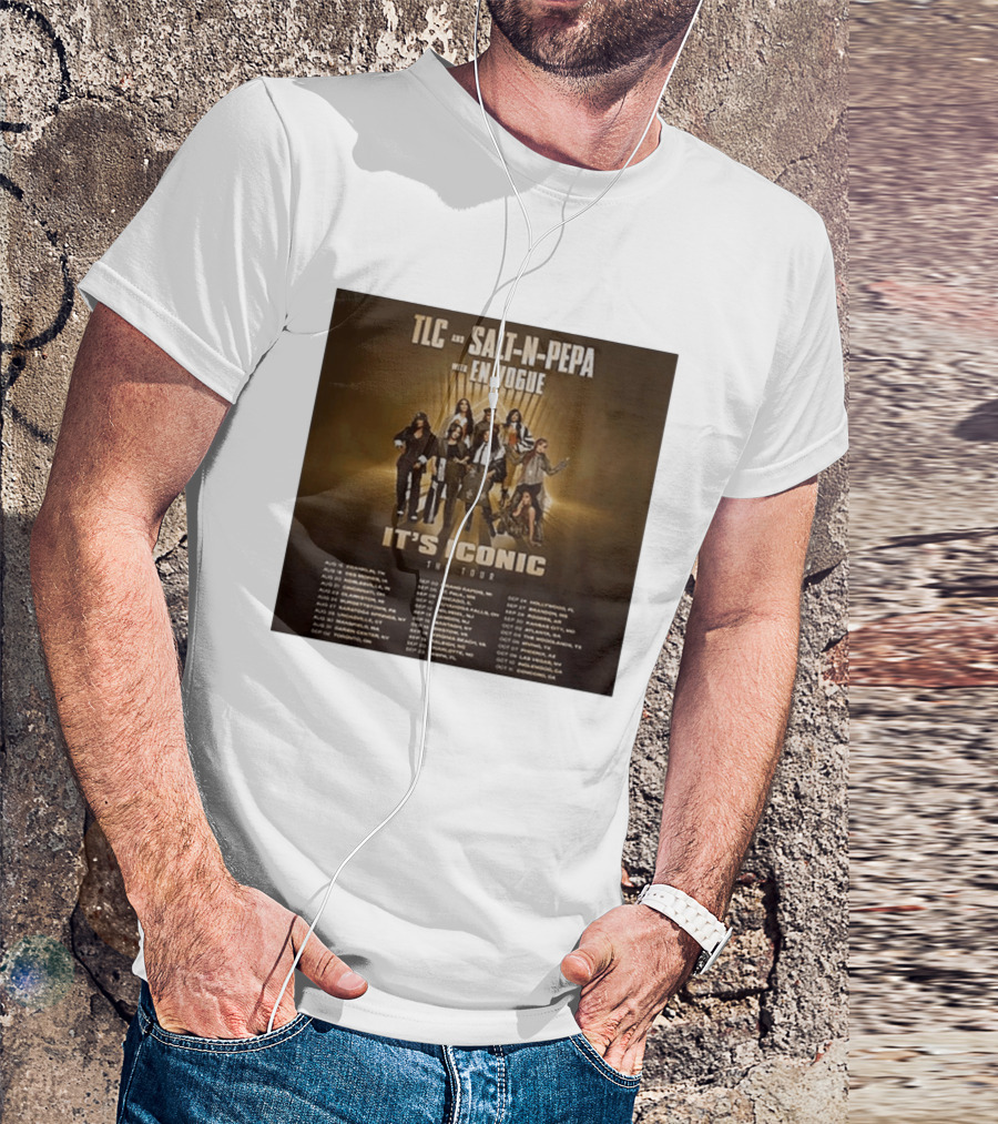 TLC Salt N Pepa En Vogue It's Iconic Tour Dates 2023 T-Shirt