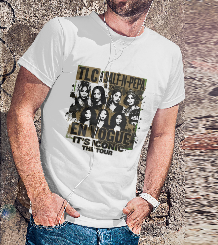 TLC Salt N Pepa With En Vogue It's Iconic The Tour T-Shirt