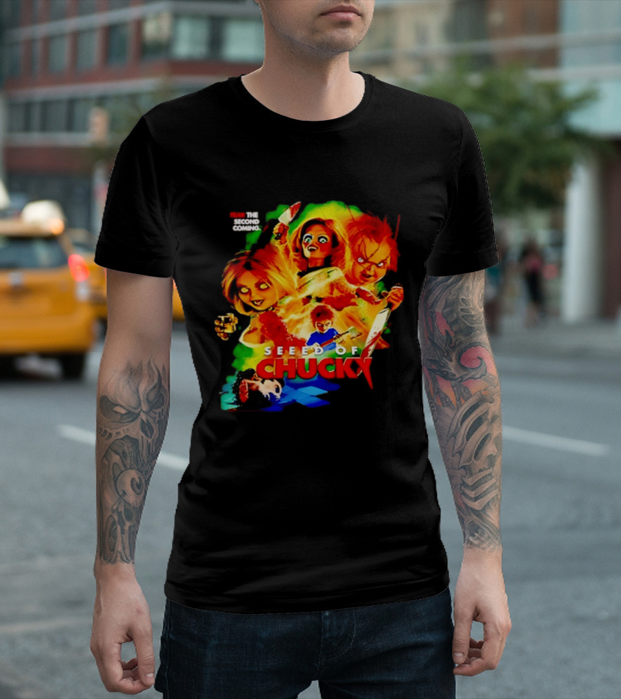 Fear The Second Coming Seed Of Chucky Chucky And Tiffany T-Shirt