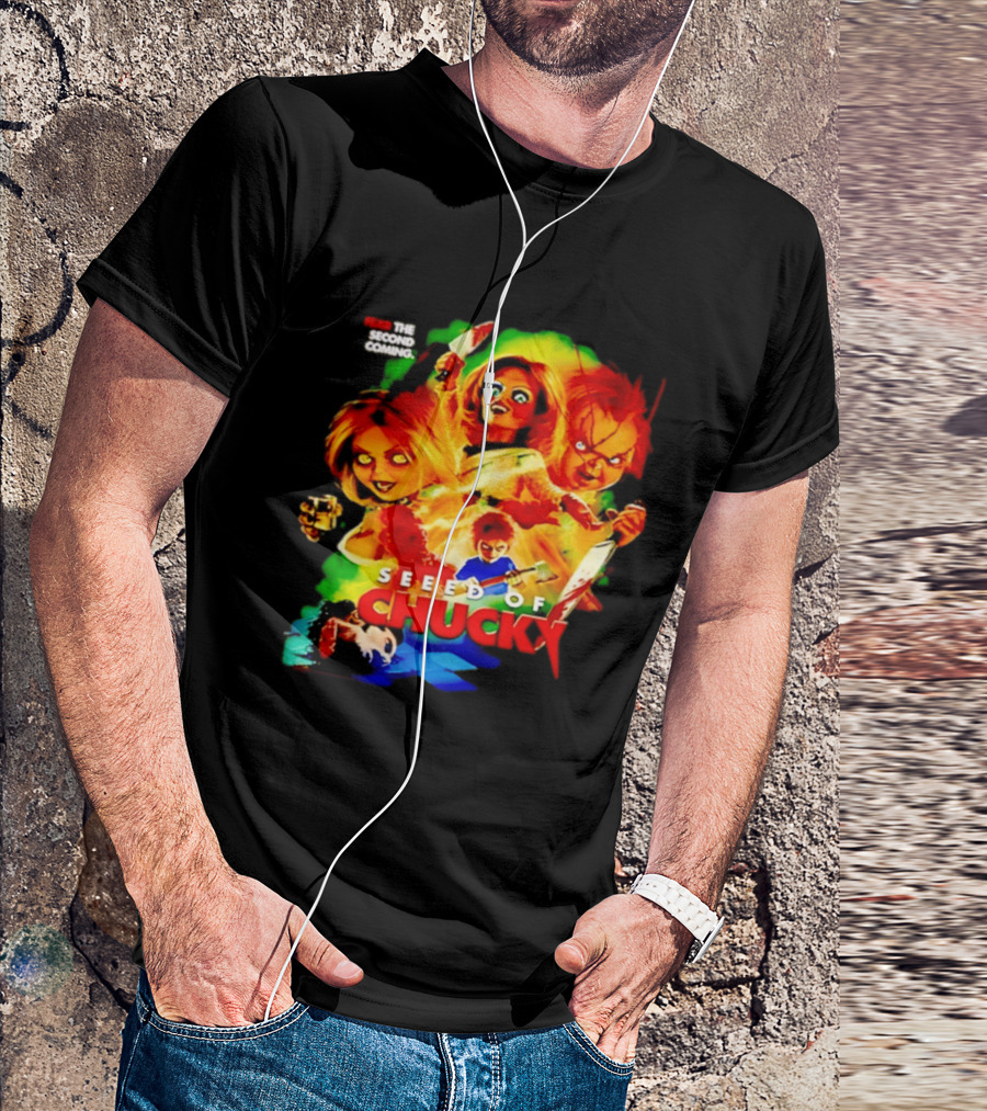 Fear The Second Coming Seed Of Chucky Chucky And Tiffany T-Shirt