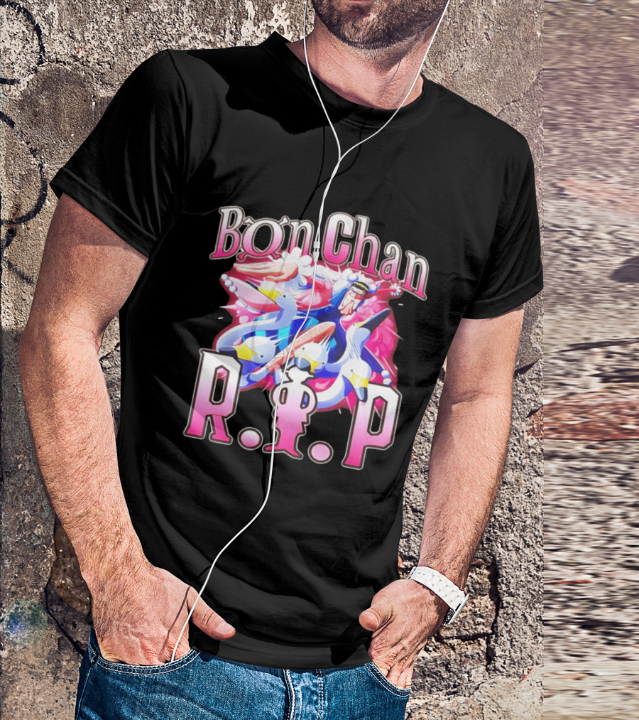 Bon Chan RIP One Piece Bentham Manga Swan Ballet Warlord T-Shirt