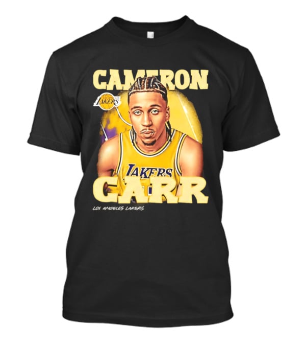 Cameron Carr Los Angeles Lakers NBA 2026 Airbrush T-Shirt