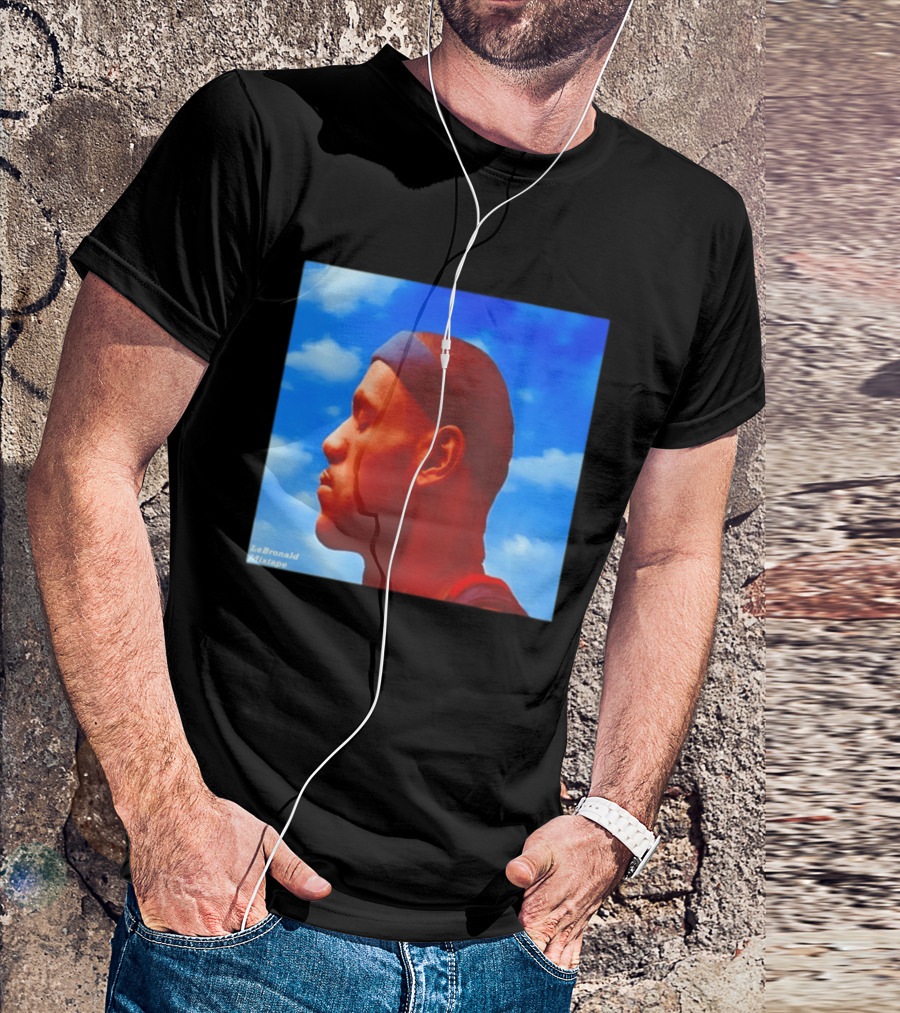 LeBron James LeBronald Mixtape Nothing Was LeSame Los Angeles Lakers Sky T-Shirt