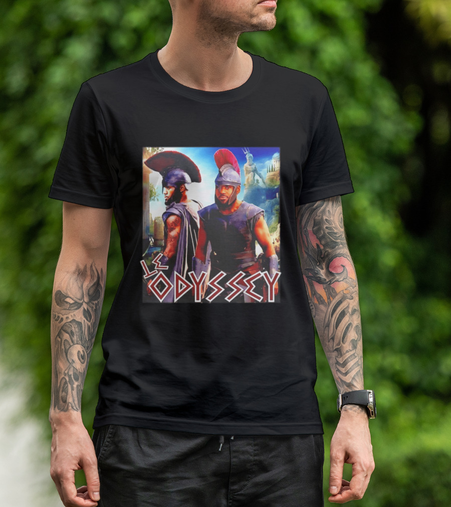 LeOdyssey LeBron James Greek Mythology Adventure T-Shirt