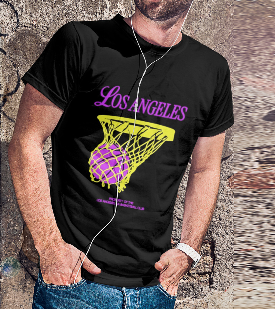 Los Angeles Basketball Club Property Los Angeles CA T-Shirt