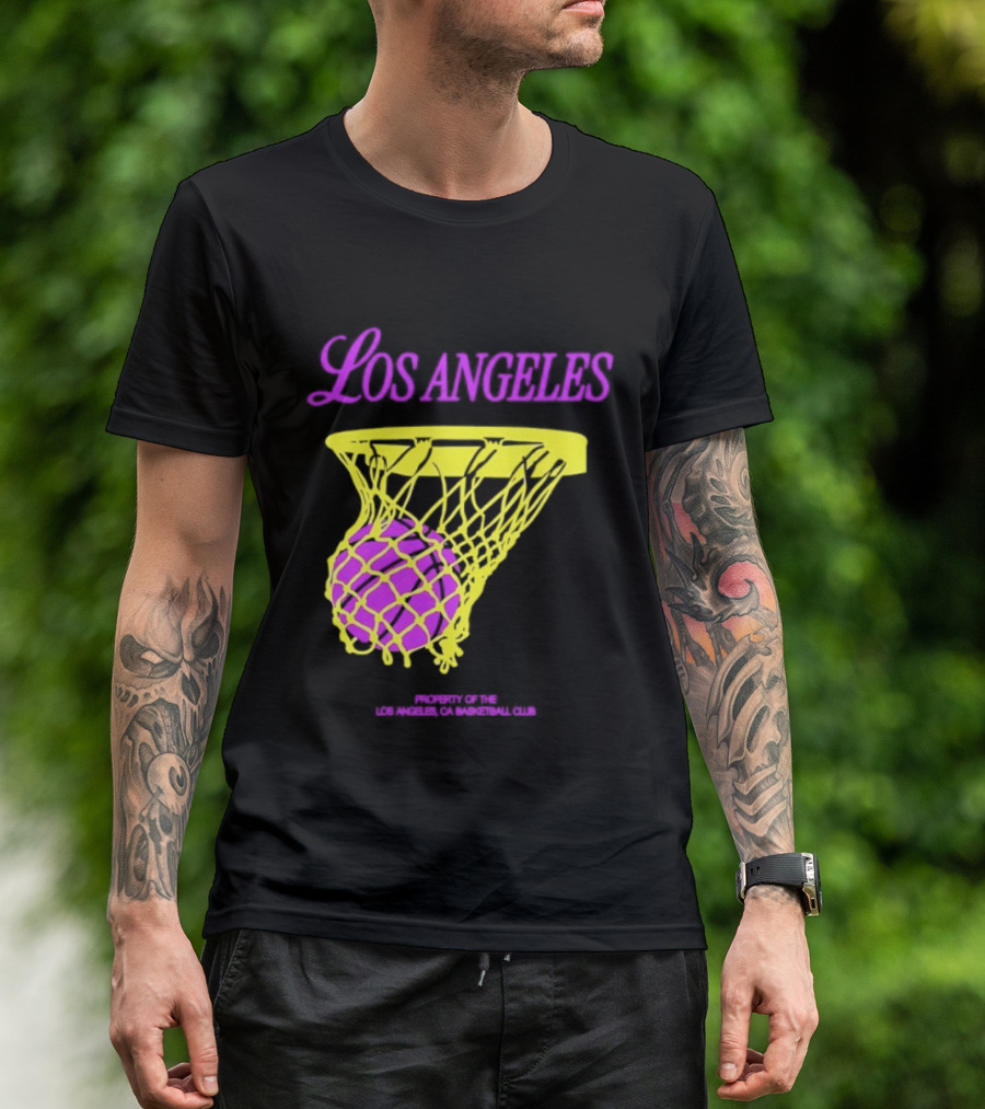 Los Angeles Basketball Club Property Los Angeles CA T-Shirt