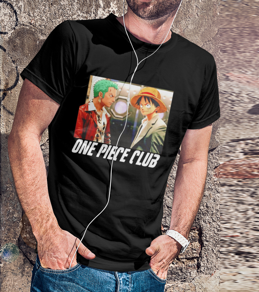 One Piece Club Roronoa Zoro Monkey D Luffy T-Shirt